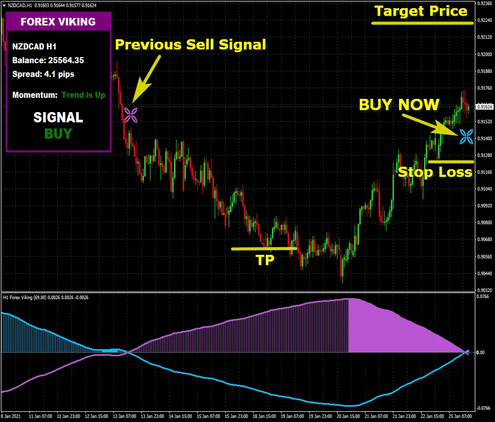 FOREX VIKING PRO Indicator BUY for free download forexcracked.com
