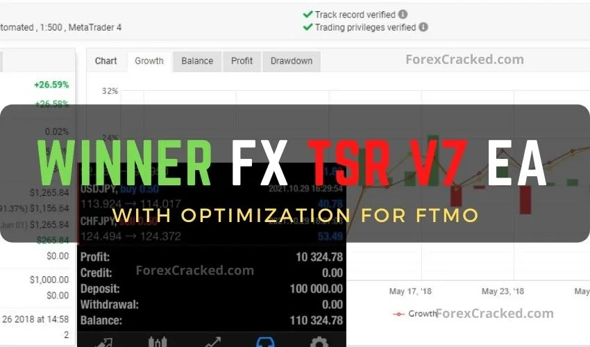 Winner FX TSR V7 EA (With Optimization for FTMO) For FREE Download
