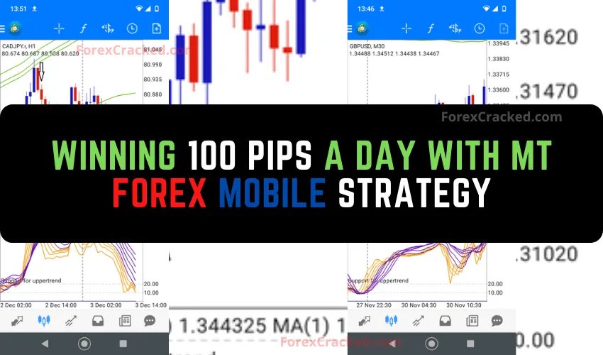 Winning 100 pips a day with MT Forex Mobile Strategy