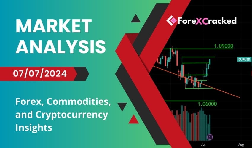 Weekly Market Analysis [2024.07.07]: Forex, Commodities, and Cryptocurrency Insights
