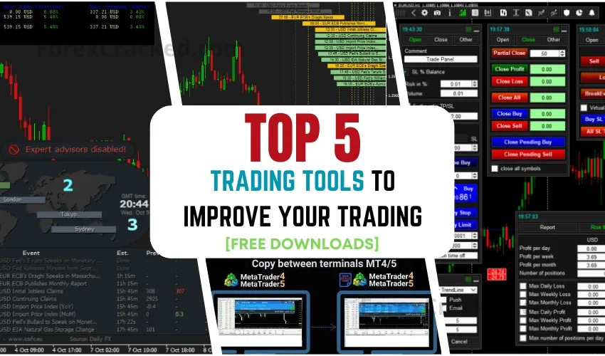 Top 5 Trading Tools to Improve your Trading [FREE Downloads]