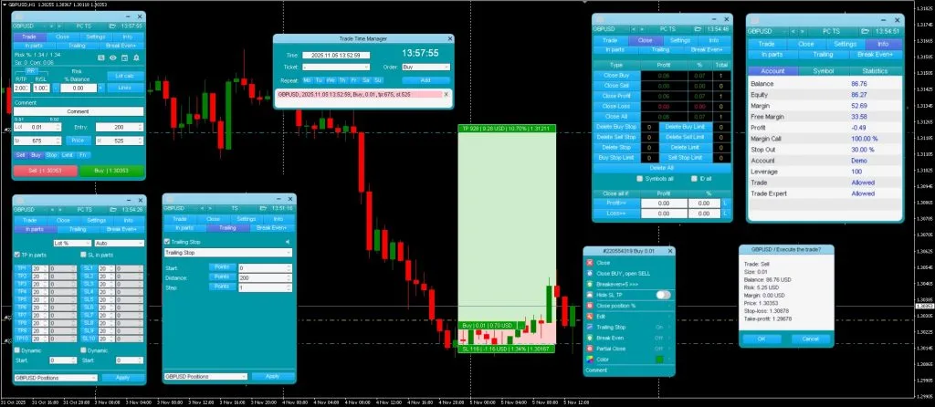 Forex Order Manager for MT4 FREE Download ForexCracked.com